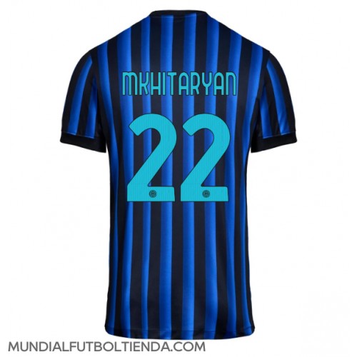 Camiseta Inter Milan Henrikh Mkhitaryan #22 Primera Equipación Replica 2025-26 mangas cortas